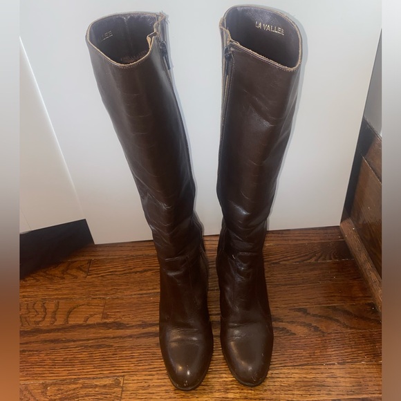 Brown Knee High Boots - Picture 2 of 4